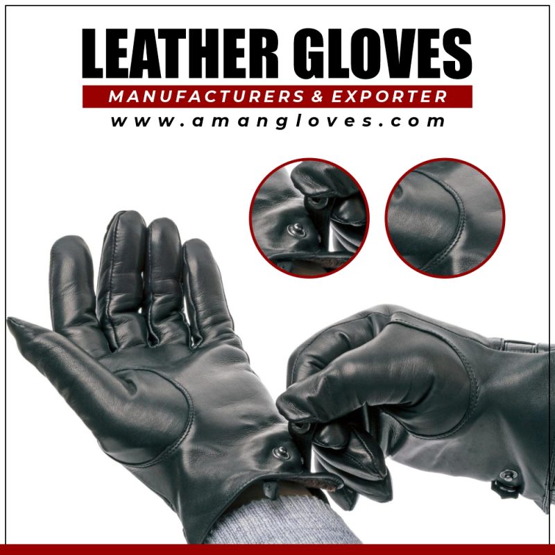 Leather gloves by aman gloves